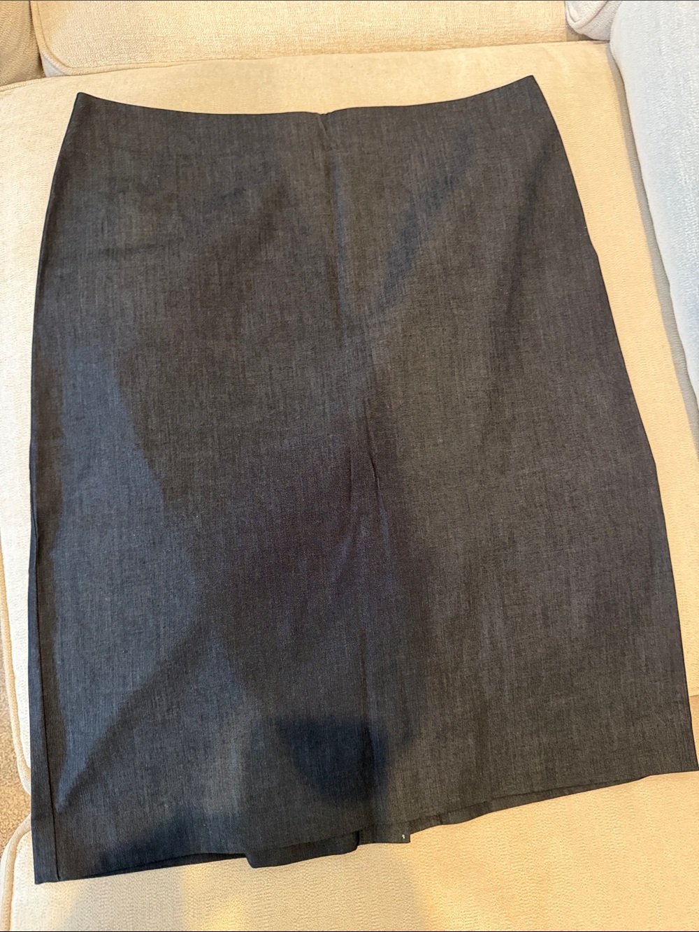 LOFT Dark Gray Pencil Skirt